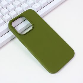Futrola - maska Summer color za iPhone 14 Pro 6.1 maslinasto zelena.