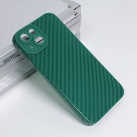 Futrola - maska Silikon Line za iPhone 14 6.1 tamno zelena.