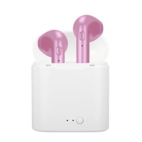 Bluetooth slusalice Airpods i7s TWS roze HQ.