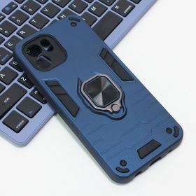 Futrola - maska Cube Ring za Xiaomi Redmi A1/Redmi A2 tamno plava.