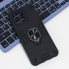 Futrola - maska Cube Ring za Huawei Honor X6 crna.