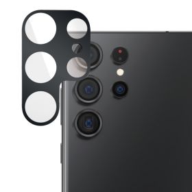 Zastita kamere 3D Full Cover za Samsung S918B Galaxy S23 Ultra crna.
