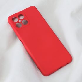 Futrola - maska Teracell Soft Velvet za Huawei Honor X8 crvena.