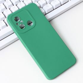 Futrola - maska Silikon Pro Camera za Xiaomi Redmi 12C tamno zelena.