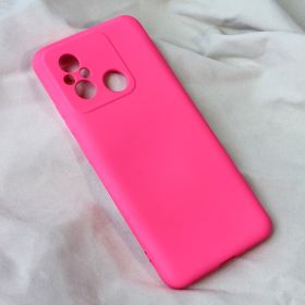 Futrola - maska Teracell Soft Velvet za Xiaomi Redmi 12C pink.