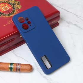 Futrola - maska Soft Silicone za Xiaomi Redmi Note 12 4G (EU) plava.