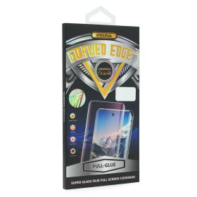 Zaštino staklo (glass) Full glue za Huawei Honor Magic 5 Pro zakrivljena crni.