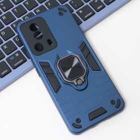 Futrola - maska Cube Ring za Xiaomi 13 Lite tamno plava.