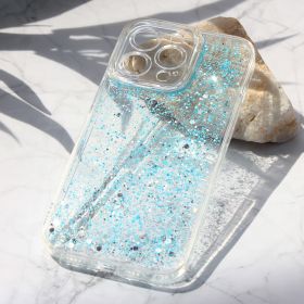 Futrola - maska Glitter za iPhone 13 Pro 6.1 plava.