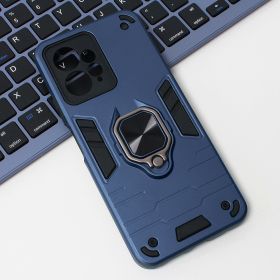 Futrola - maska Cube Ring za Xiaomi Redmi Note 12 4G (EU) tamno plava.