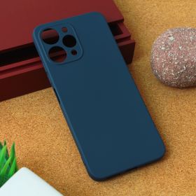 Futrola - maska Teracell Giulietta za Xiaomi Redmi 12 mat tamno plava.