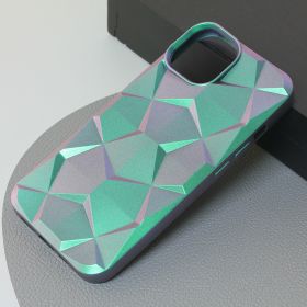 Futrola - maska Shiny Diamond za iPhone 15 6.1 zelena.