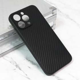 Futrola - maska Carbon fiber za iPhone 15 Pro Max 6.7 crna.