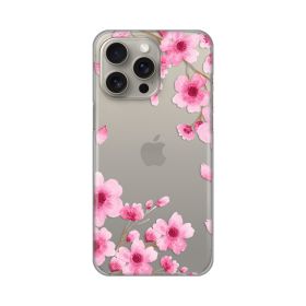 Silikonska futrola - maska print Skin za iPhone 15 Pro Max 6.7 Rose flowers.