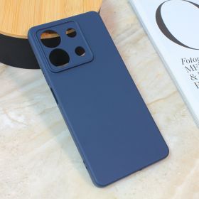 Futrola - maska Teracell Giulietta za Xiaomi Redmi Note 13 5G (EU) mat tamno plava.