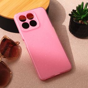 Futrola - maska Sparkle Dust za Huawei Honor X8a roza.
