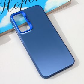 Futrola - maska providna za Samsung A256 Galaxy A25 5G plava.