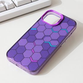 Futrola - maska Honeycomb Color za iPhone 15 6.1 type 1.