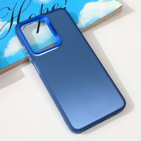 Futrola - maska providna za Huawei Honor X7a plava.