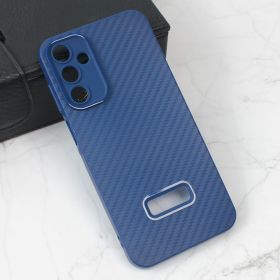 Futrola - maska Carbon Stripe za Samsung A156 Galaxy A15 5G plava.