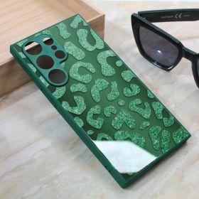 Futrola - maska Shiny glass za Samsung S928B Galaxy S24 Ultra zelena.