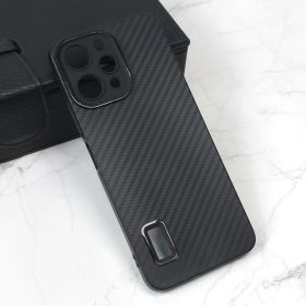 Futrola - maska Carbon Stripe za Xiaomi Redmi 12 crna.