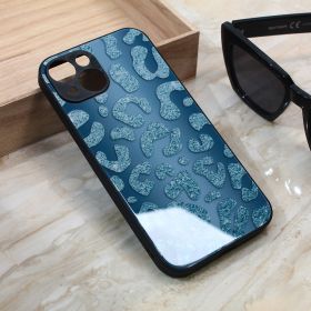 Futrola - maska Shiny glass za iPhone 15 6.1 plava.