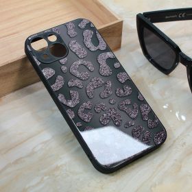 Futrola - maska Shiny glass za iPhone 14 6.1 crna.