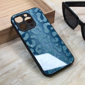 Futrola - maska Shiny glass za iPhone 14 Pro 6.1 plava.