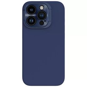 Futrola - maska Nillkin Lens Wing Magnetic za iPhone 15 Pro 6.1 plava.