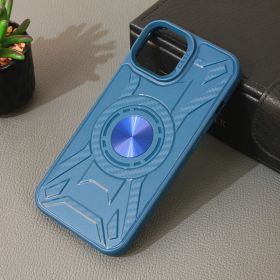 Futrola - maska Combat za iPhone 15 6.1 plava.