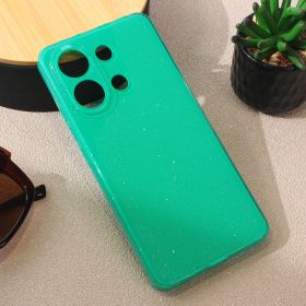 Futrola - maska Sparkle Dust za Xiaomi Redmi Note 13 4G zelena.