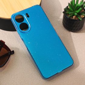 Futrola - maska Sparkle Dust za Xiaomi Redmi 13C svetlo plava.