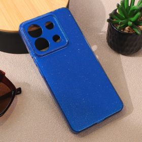 Futrola - maska Sparkle Dust za Xiaomi Redmi Note 13 Pro 5G tamno plava.