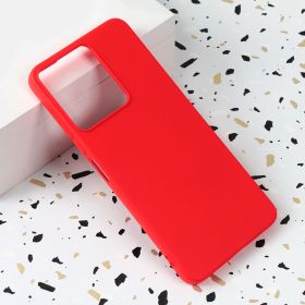 Futrola - maska Shell Velvet za Xiaomi Redmi 13C crvena.