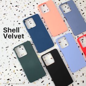 Futrola - maska Shell Velvet za Xiaomi Redmi A3 plava.