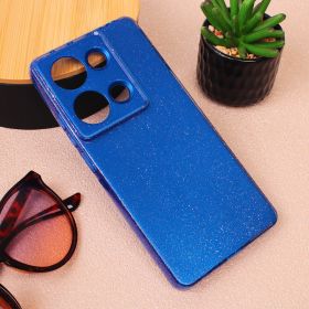 Futrola - maska Sparkle Dust za Xiaomi Redmi Note 13 Pro 4G tamno plava.