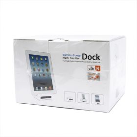Wireless router and Multifunction Docking station for Apple.