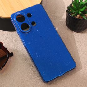 Futrola - maska Sparkle Dust za Xiaomi Redmi Note 13 4G tamno plava.