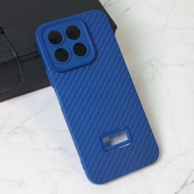 Futrola - maska Carbon Stripe za Huawei Honor X8b plava.