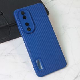 Futrola - maska Carbon Stripe za Huawei Honor X7b plava.