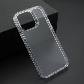 Futrola - maska COLOR FRAME za iPhone 14 Pro Max (6.7) srebrna (MS).
