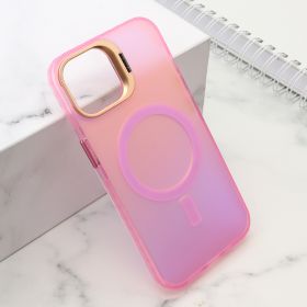 Futrola - maska SHINE MagSafe za iPhone 14 (6.1) roze (MS).