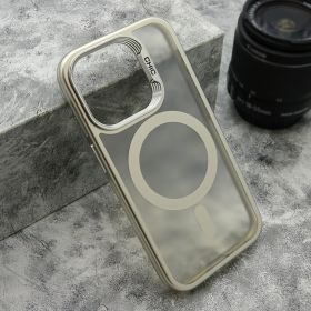 Futrola - maska CAMERA DROP MagSafe za iPhone 15 Pro (6.1) srebrna (MS).