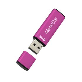 USB Flash memorija MemoStar 8GB CUBOID pink (MS).