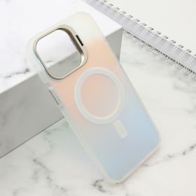 Futrola - maska SHINE MagSafe za iPhone 15 Pro Max (6.7) bela (MS).