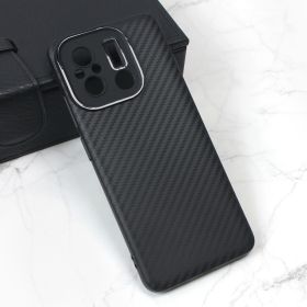 Futrola - maska Carbon Stripe za Xiaomi Redmi 12C crna.