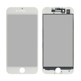 Staklo touchscreen-a+frame+OCA+polarizator za iPhone 8 4,7 belo UT.