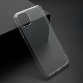 Futrola - maska ultra tanki PROTECT silikon za iPhone 11 Pro Max (6.5) providna (bela) (MS).