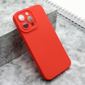 Silikonska futrola - maska Pro Camera za iPhone 14 Pro Max (6.7) crvena (MS).